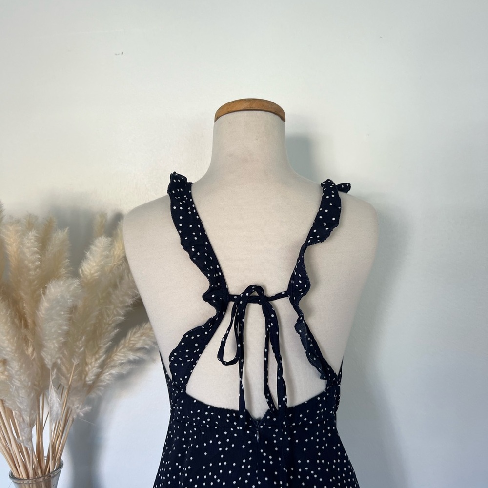White fox polka dot dress - Picture 5 of 7